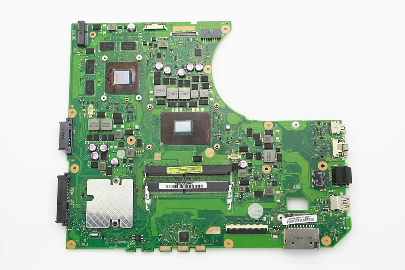 Материнская плата 90NB09P0-R00020 N552VX REV 2,2 с процессором i7-6700HQ и графическим процессором GTX 950m 2G 60NB09P0-MB1250 для ноутбуков Asus N552VX