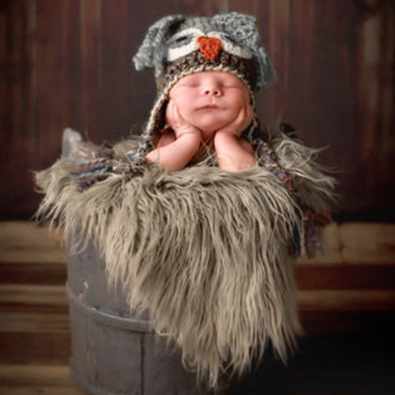 80*50 см детское Пеленальное Одеяло из искусственного меха мягкое одеяло меховой