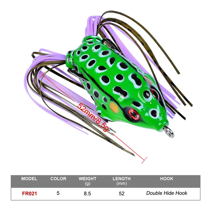 1 шт. мягкая трубчатая приманка Моделирование Лягушка приманки рыболовные крючки