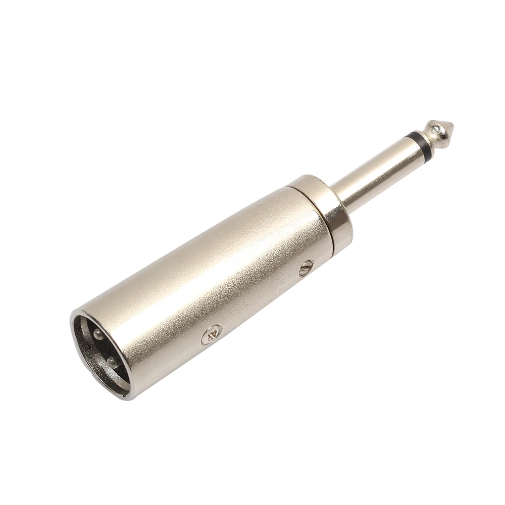 3-контактный XLR штекер 1/4 &quot6 35 мм моно-штекер для аудио кабеля DJ MIC адаптер |