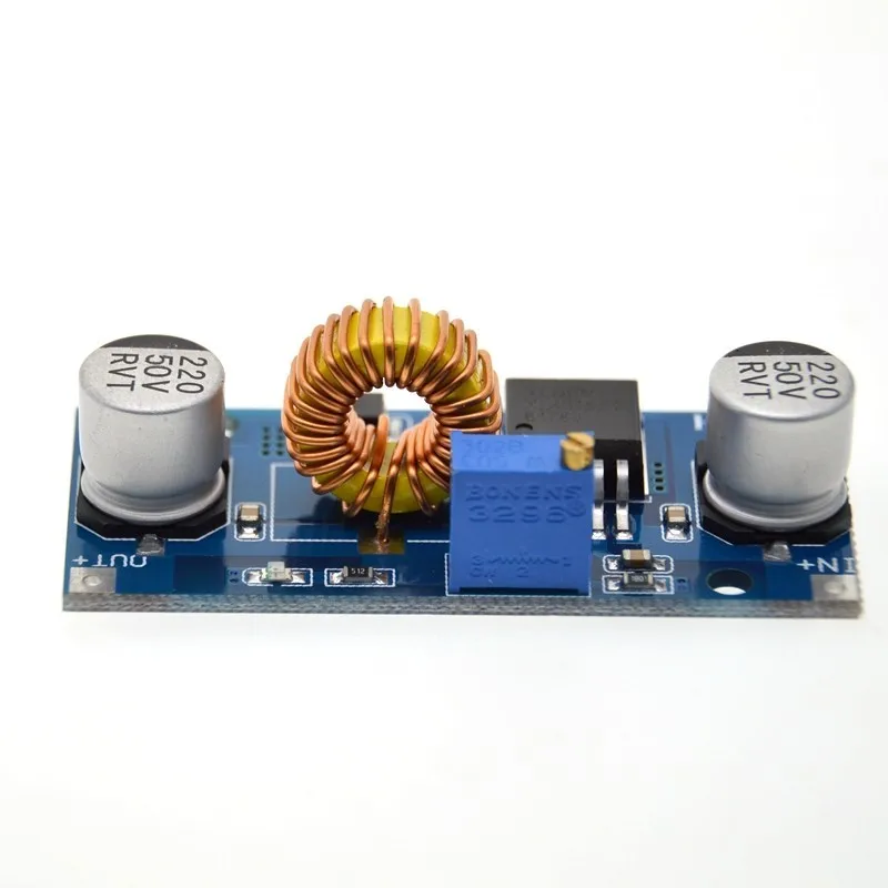 Преобразователь Thinary Electronic 5A 75 Вт XL4015 Регулируемый понижающий модуль от 4 0 до 38 в 1