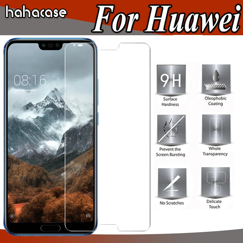 Закаленное защитное стекло 2.5D для Huawei Honor 20 20i 10 10i Pro Lite 500 Note 2019 шт.|Защитные стёкла