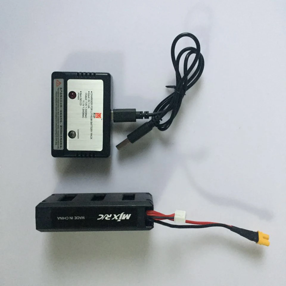 MJX Bugs 6 B6 RC вертолет с эффективными USB оригинальными деталями зарядное устройство