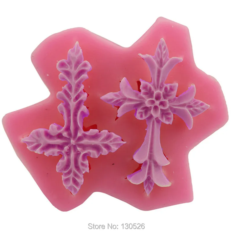 Религиозный крест помадка силиконовые формы кухонная утварь Кондитерские