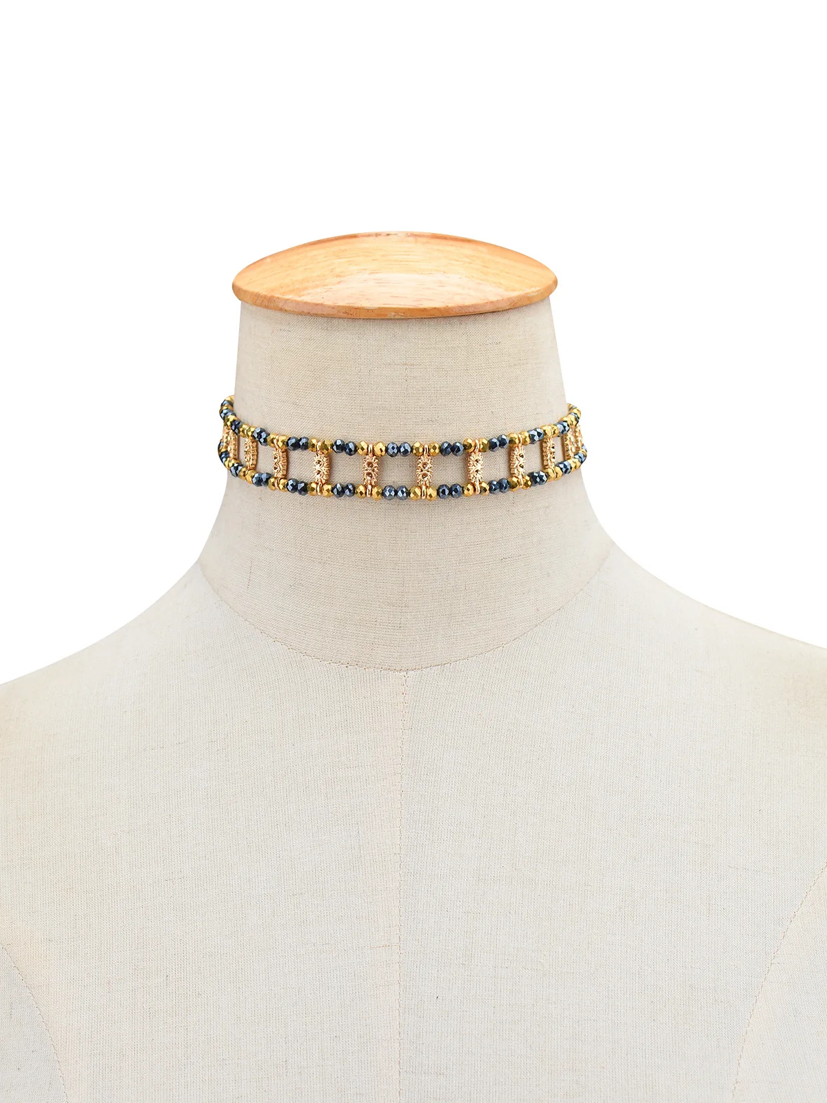 2019 чокер в стиле бохо ошейник с хрустальными бусинами форме капли воды