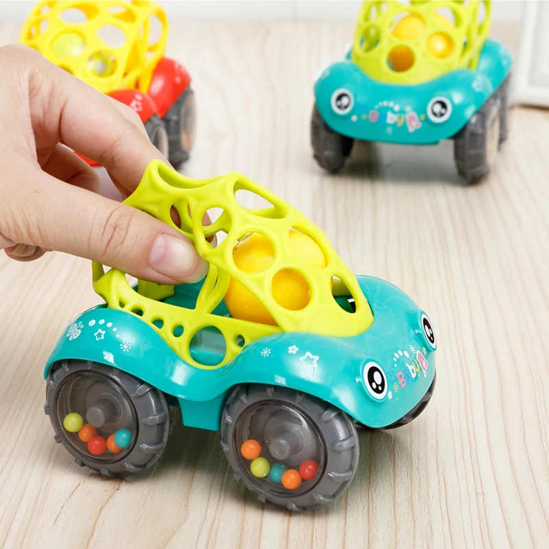Детские погремушки для детей от 0 до 12 месяцев автомобильные игрушки музыкальные