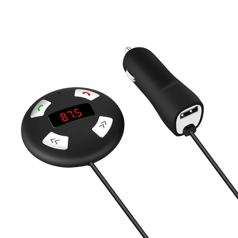 JINSERTA Bluetooth 4,0 Handsfree FM передатчик автомобильный комплект MP3 плеер беспроводной модулятор светодиодный дисплей Поддержка TF карты