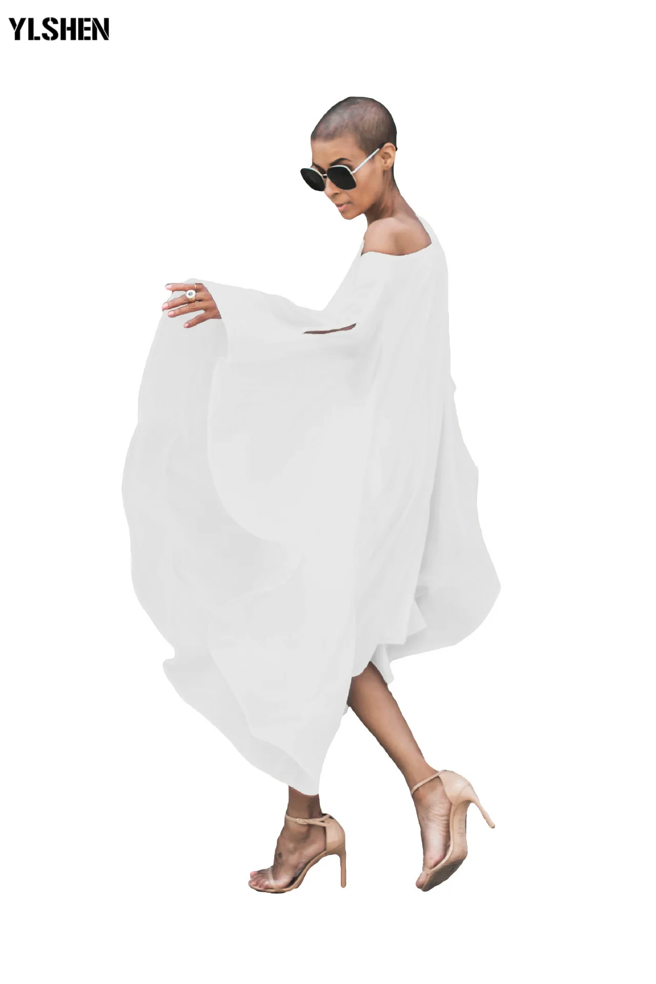 Летние шифоновые африканские платья для женщин новинка 2019 модное сексуальное