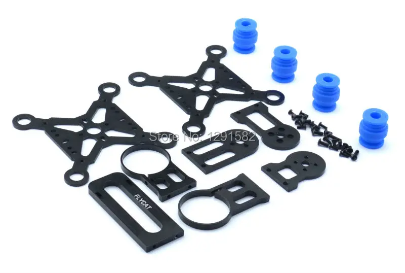 RTF 3-осевой бесщеточный карданный подвес камеры с держателем/черный 2204 260kv 2805 140kv