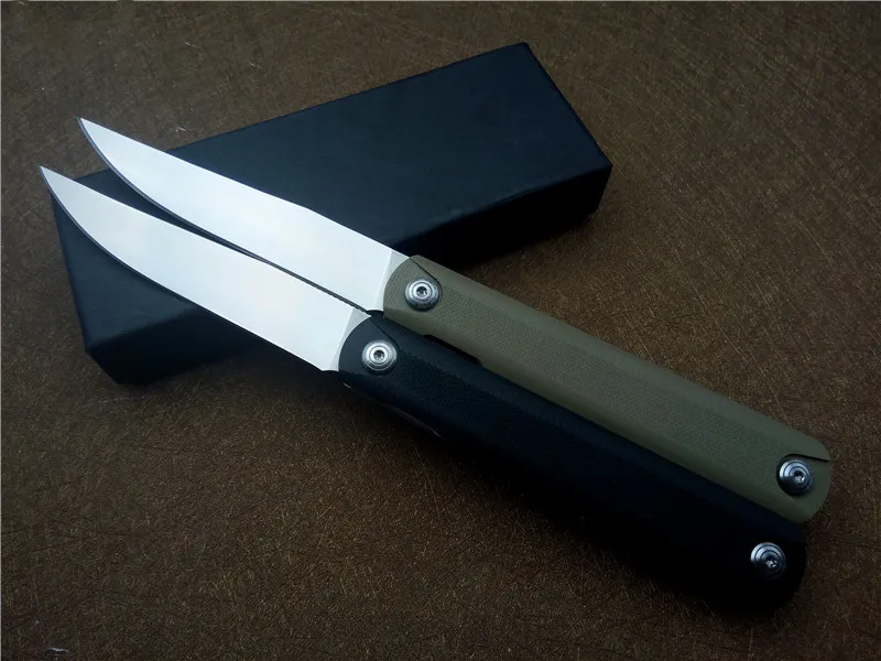 Folding knife G10 handle 9cr18mov blade utility sharp camping outdoor Pocket EDC tools fishing fruit | Инструменты