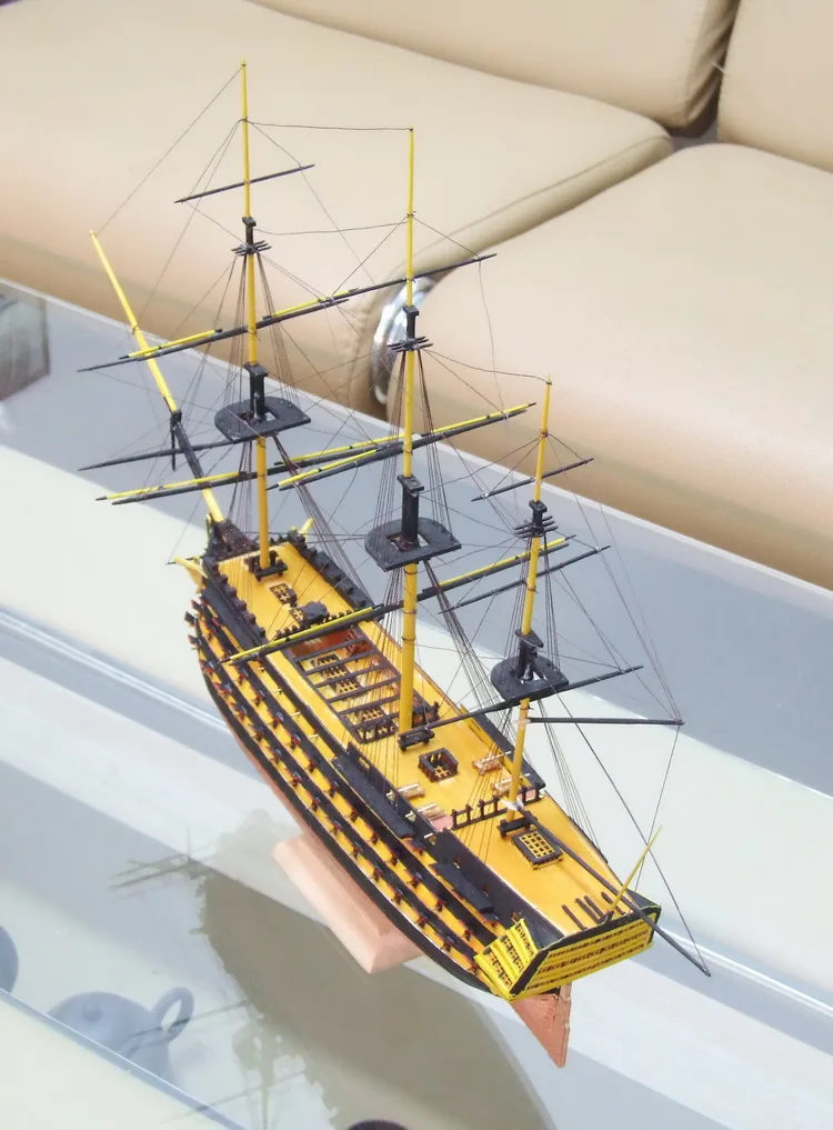Новые Весы 1/200 HMS VICTORY 1765 модель корабля лазерная резка древесины парусник детские