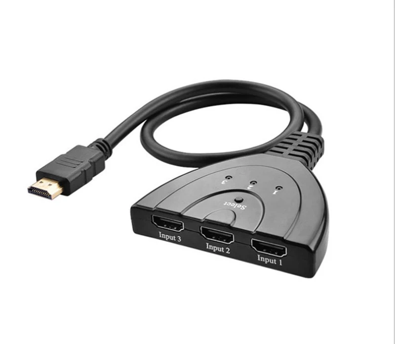Сплиттер hdmi версии 1 4 2 в/3 в переключатель HDMI с поддержкой HD| |