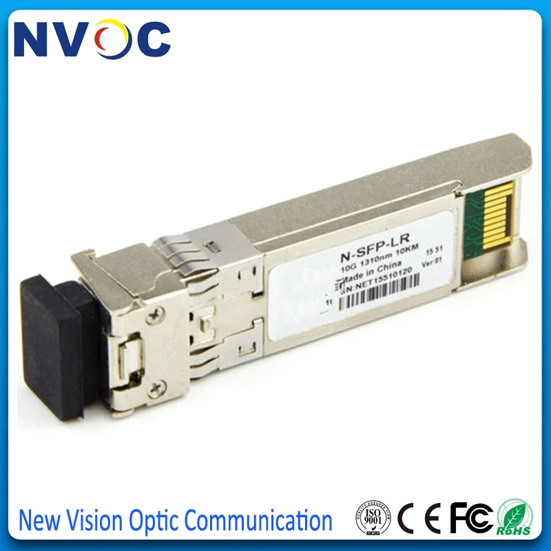 10G SFP модуль приемопередатчика LR 10GBASE BX одномодовый 10 км оптоволоконный