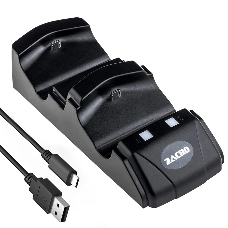 PS4 и тонкий контроллер двойное зарядное устройство док станция 4 зарядная с USB