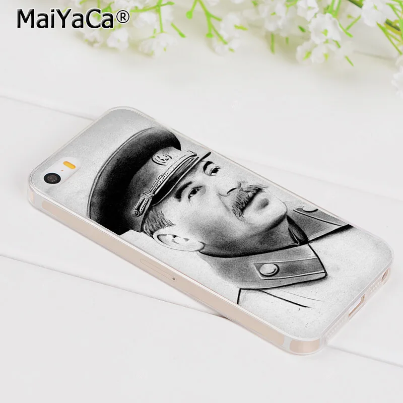 MaiYaCa Сталин советский Мягкий ТПУ чехол для телефона iPhone 8 7 6 6S Plus X 5 5S SE 11pro