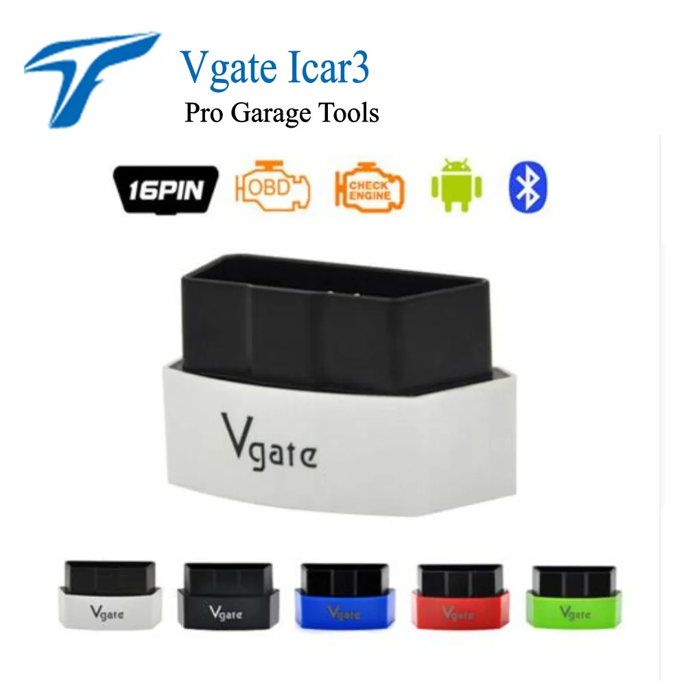 Wow CDP Vgate ELM327 Bluetooth iCar3 V2.1 считыватель кодов поддерживает Android Torque ELM 327 iCar 3 BT OBD/OBD2