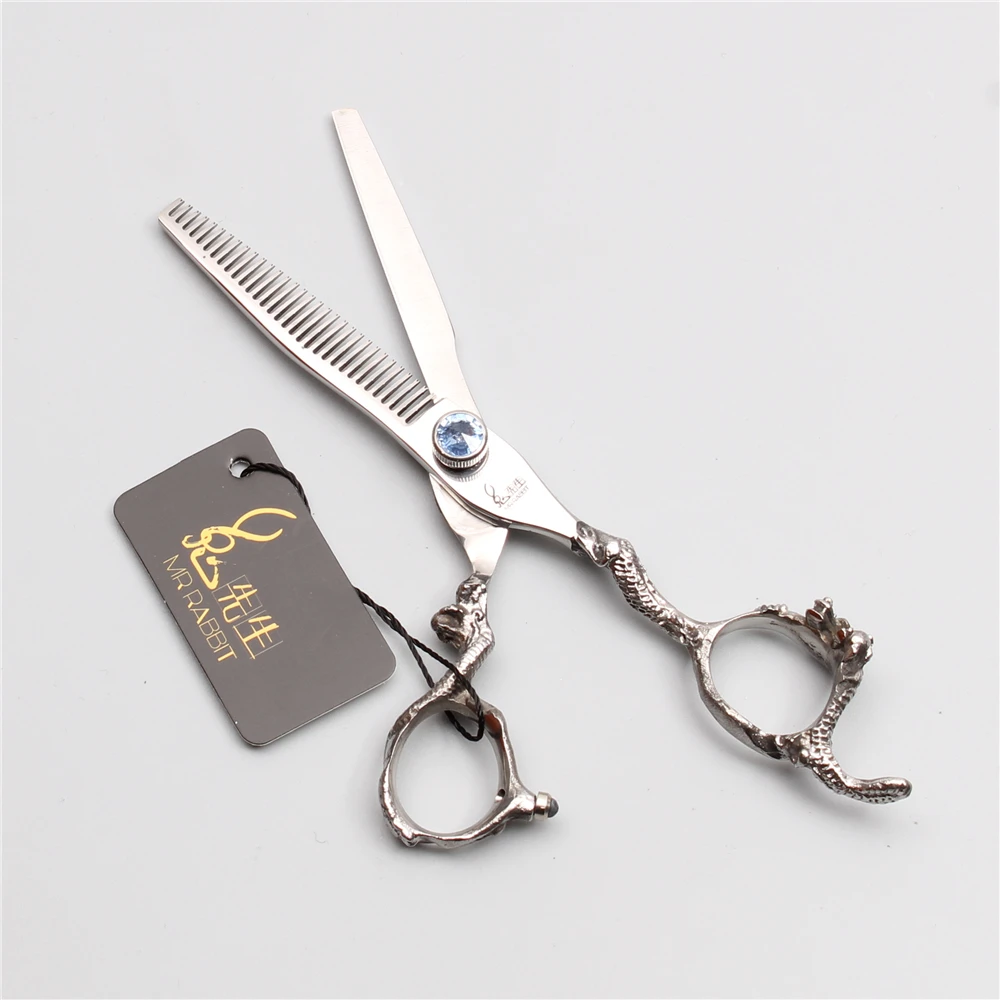 Парикмахерские ножницы mr. Rabbit 3 шт. 6 дюймов 17 5 см 440C для стрижки филировочные