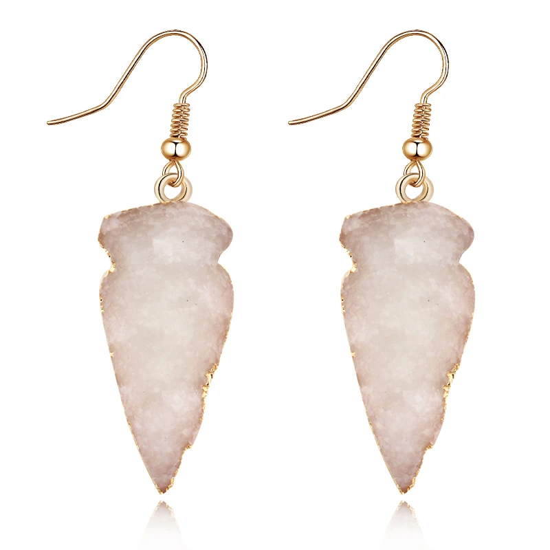 Женские серьги подвески Dayoff Boho элегантные из смолы в европейском и корейском