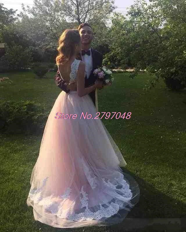 2017 Новый Line Девушки Пром Платья Sheer Jewel Шея аппликации Кружева Длина Пола Вечерние