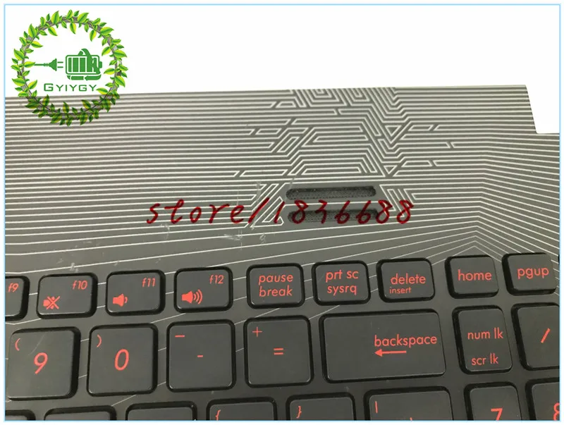 Клавиатура GYIYGY для ASUS ZX50J ZX50JX GL752JW GL552 FX PRO Flying Fortress 6700 клавиатура с корпусом 95%