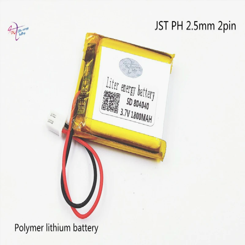 XHR 2P 2 54 1800mAh 804040 3 7 V литий полимерная батарея 853838 story machine Отслеживание мобильных