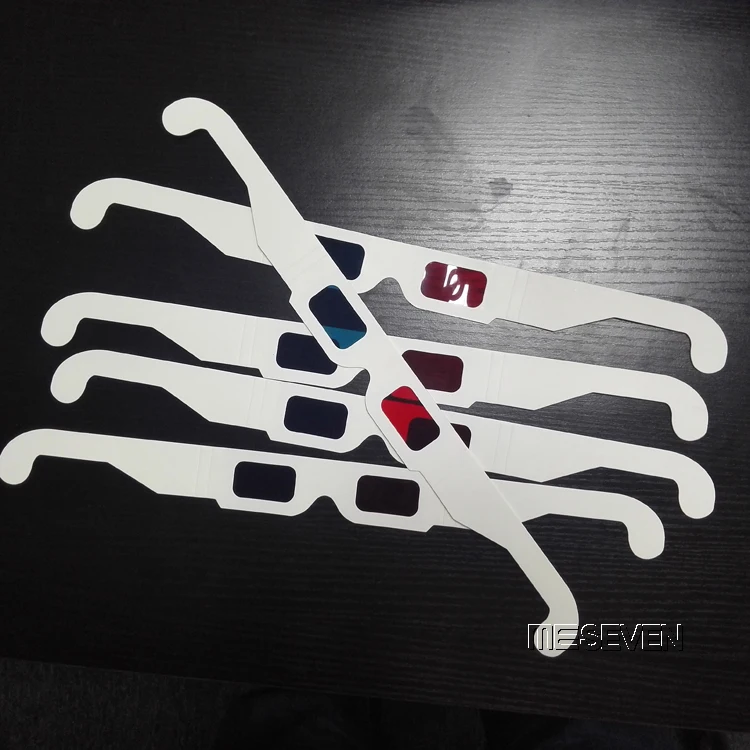 Универсальные бумажные 3d-очки 5 шт. | Электроника