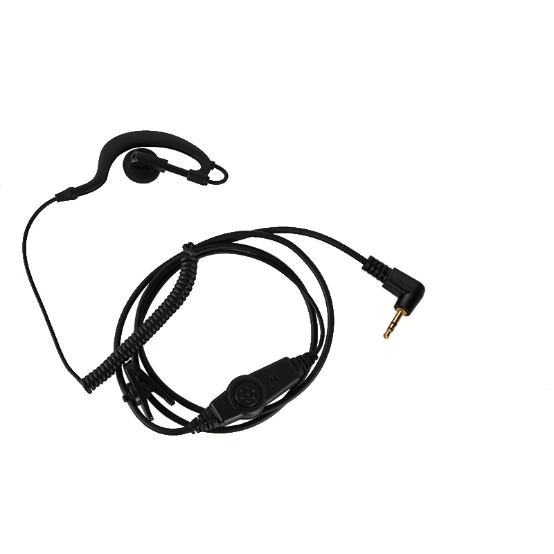 1pin g образный ушной крючок гарнитура для наушников ptt с микрофоном Motorola Walkie talkie TKLR