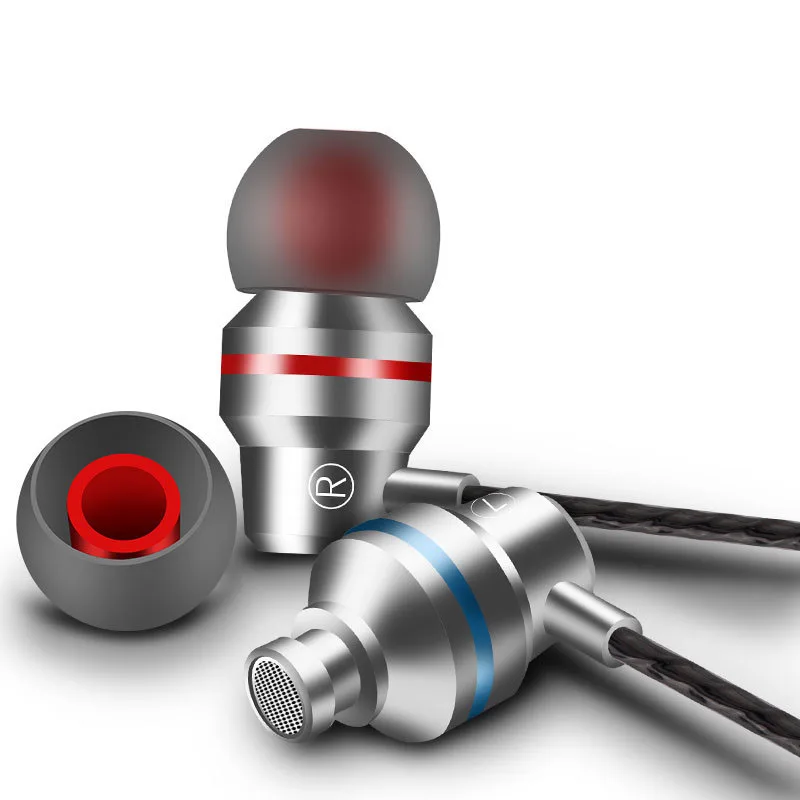 ANJIRUI metal high-end headphones in-ear style with wheat subwoofer for Apple Andrews smart general-purpose Headphones g80 | Электроника