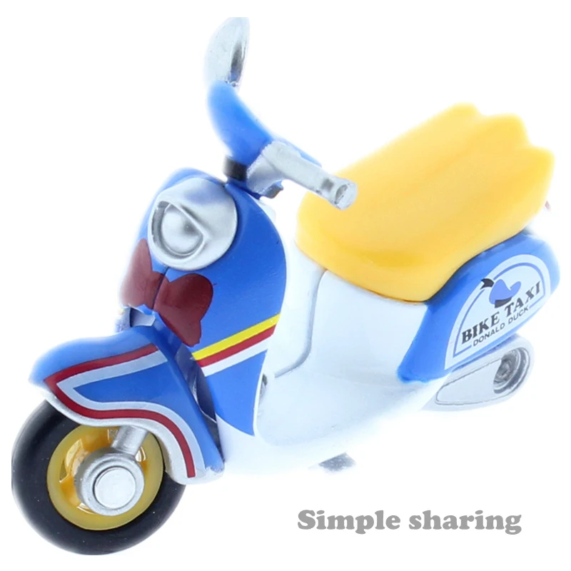 Takara Tomy Tomica набор моделей диснеевских мотоциклов ChimChim Дональд Дак велосипед такси