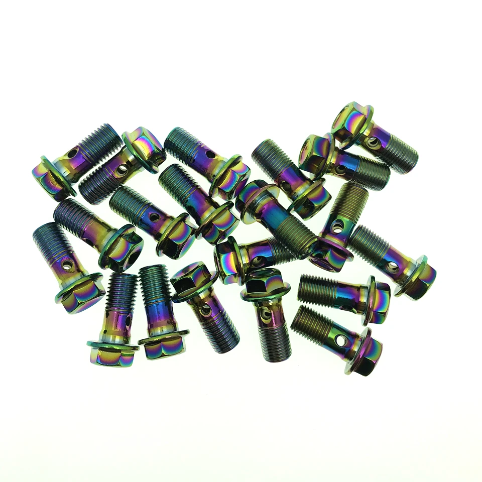 Универсальный сливной масляный винт для мотоцикла M10x1.25mm M10x1mm тормозной суппорт