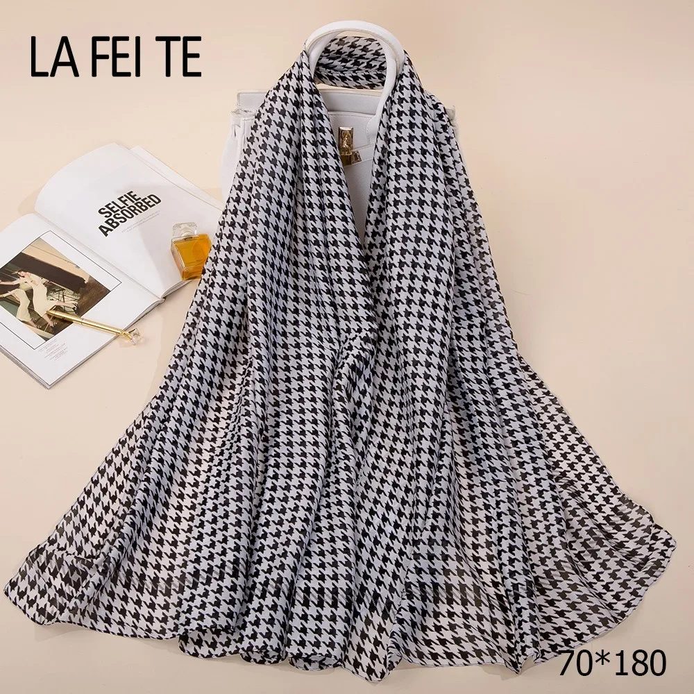 Long Twill Silk Scarf Women Hijab Stole Shawl Foulard Femme Neck Hair Viscose Chiffon Satin For Ladies |