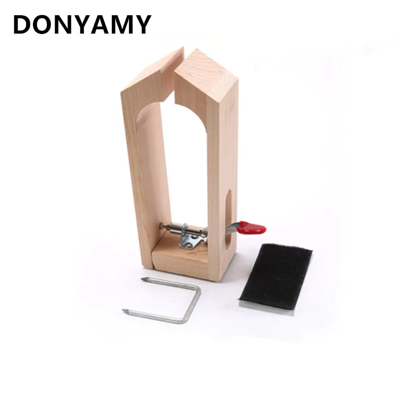 DONYAMY 1 шт. буковая кожа удерживающий зажим деревянные инструменты для DIY шитья