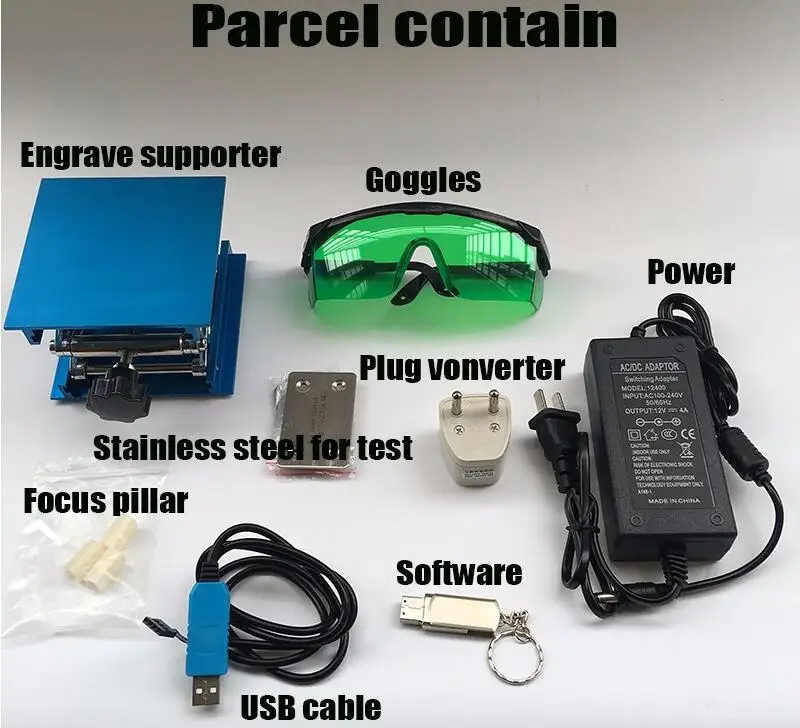 Гравировальный аппарат для металла импульсный 15 Вт Лазерный кВт лазерный