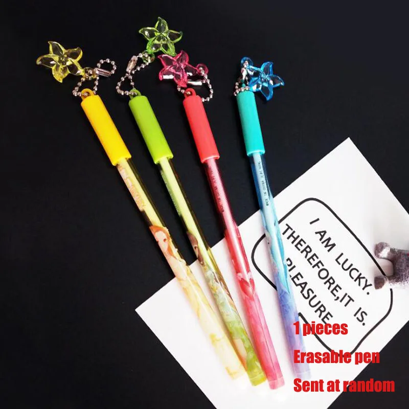 Blue refill pen 1 шт стираемая ручка синяя/черная волшебная ручка офисные принадлежности студенческие запасные школьные принадлежности ручка с исчезающими чернилам стираемые чернила стираемая ручка - Цвет: Blue refill pen