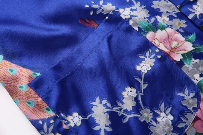 Летнее Новое поступление женское шелковое атласное кимоно юката свадебное