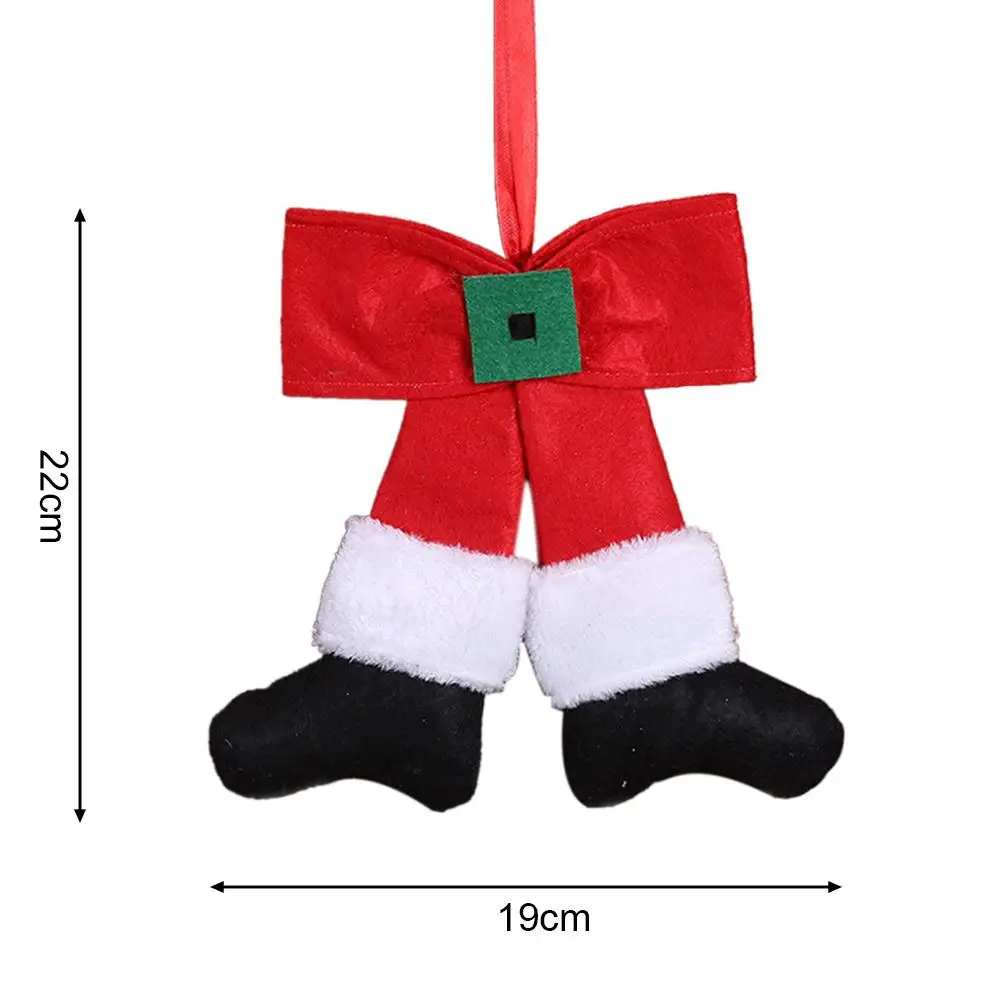 Милый эльф Рождественская кукла на дерево подвесное украшение отделочная ткань