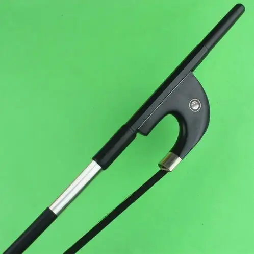Professional germany stely 3/4 Carbon fiber Double Bass Bow black hai