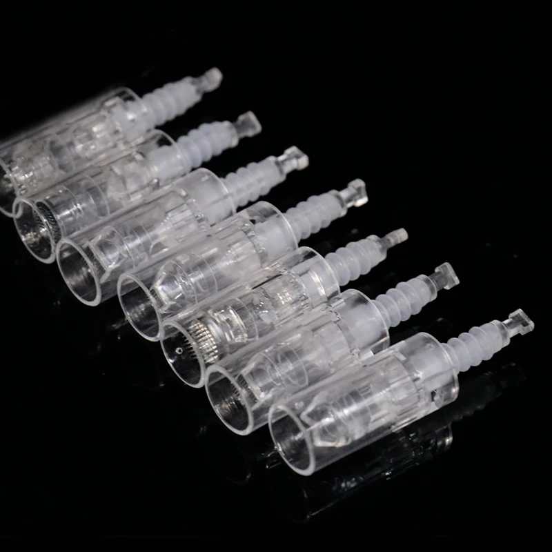 Micro Needling Nano иглы штык винт порт микроиглы MYM картридж для Dr. pen татуировки иглы бровей подводка для глаз макияж