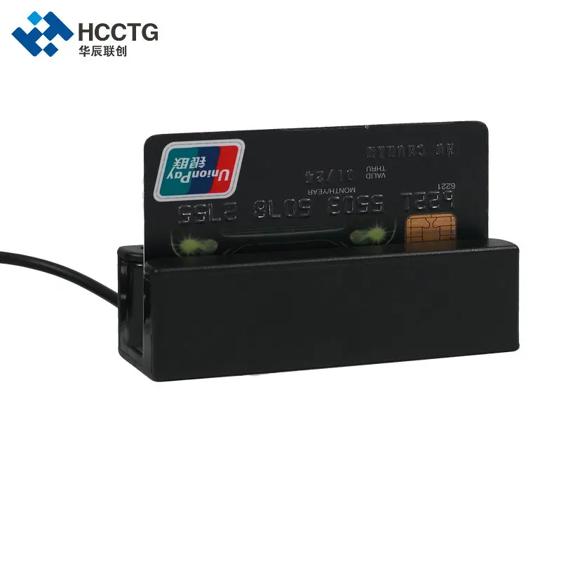 MSR Портативный 3 треков USB считыватель карт с магнитной полосой Бесплатный SDK HCC750U