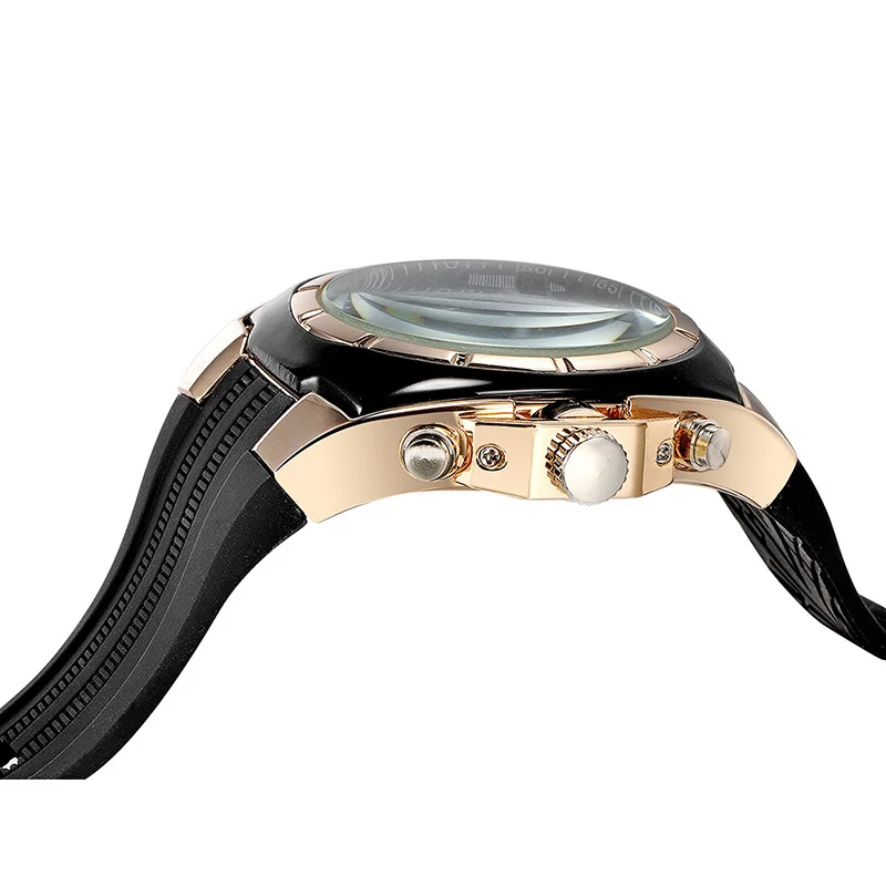 Армейские спортивные часы силиконовые аналоговые наручные с датой мужские