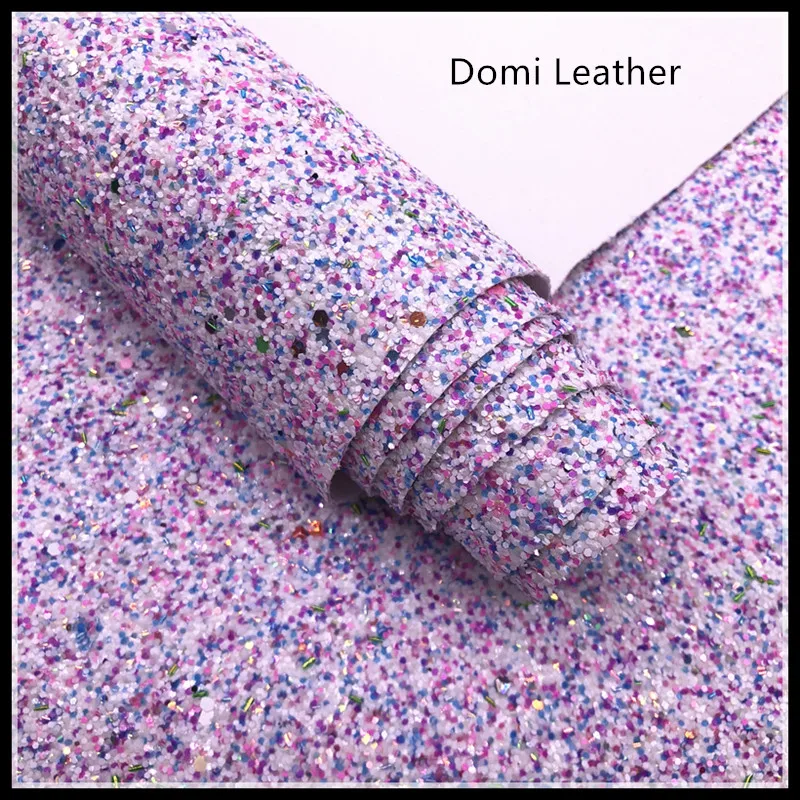 (DM6162) Mixed Colors Chunky Glitter Fabric For Hairbows | Дом и сад
