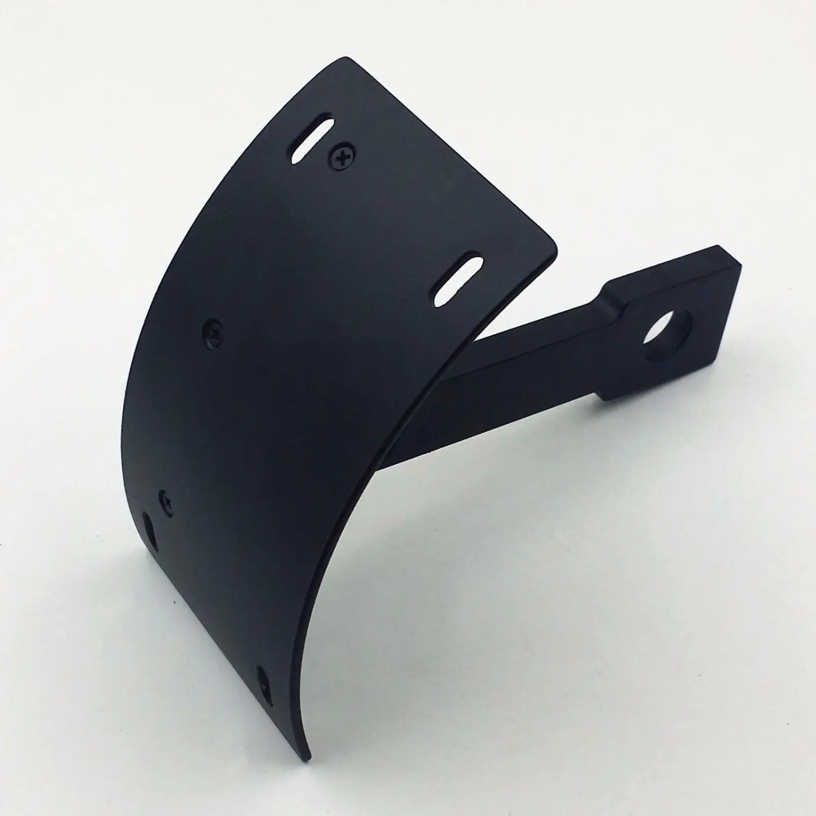 Blk Swingarm Curve Кронштейн номерного знака для Yamaha VMX 1700 1200 02-05 Warrior