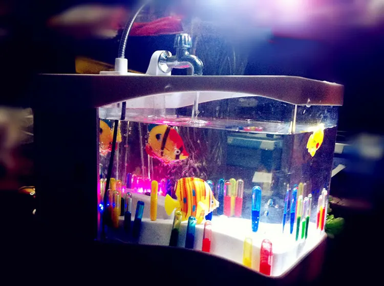 Aquarium ornament fish tank decorations turtle jar tumbler aquarium accessories landscaping Aquarium tumbler