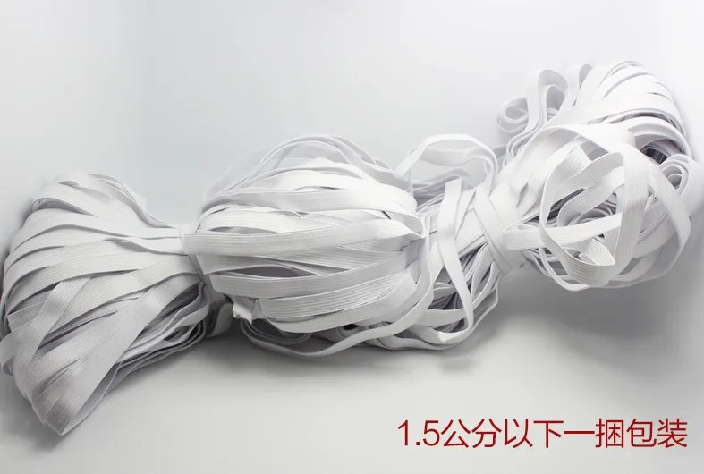 

Free shipping 12mm The thicken White Knitting Elastic Tape, Elastic Webbing cord 20 yards/Roll for wholesale and retail