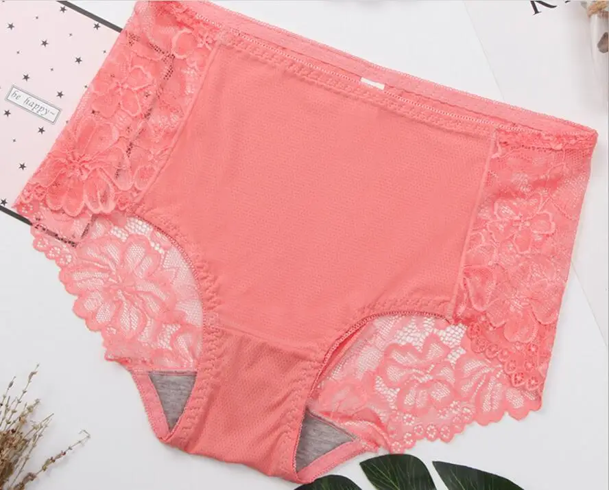 Women's large lace stitching sexy underwear breathable swimming cloth seamless women's waist triangle underpants | Женская