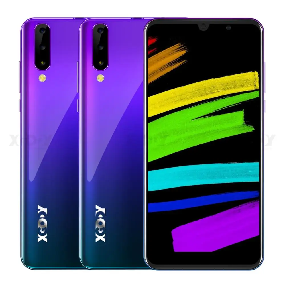 Мобильный телефон Xgody P30, Android 9,0, 5,99 дюймов, 2 Гб ОЗУ, 16 Гб ПЗУ, четырехъядерный процессор MT6580M, двойная камера, 3g, смартфон celular