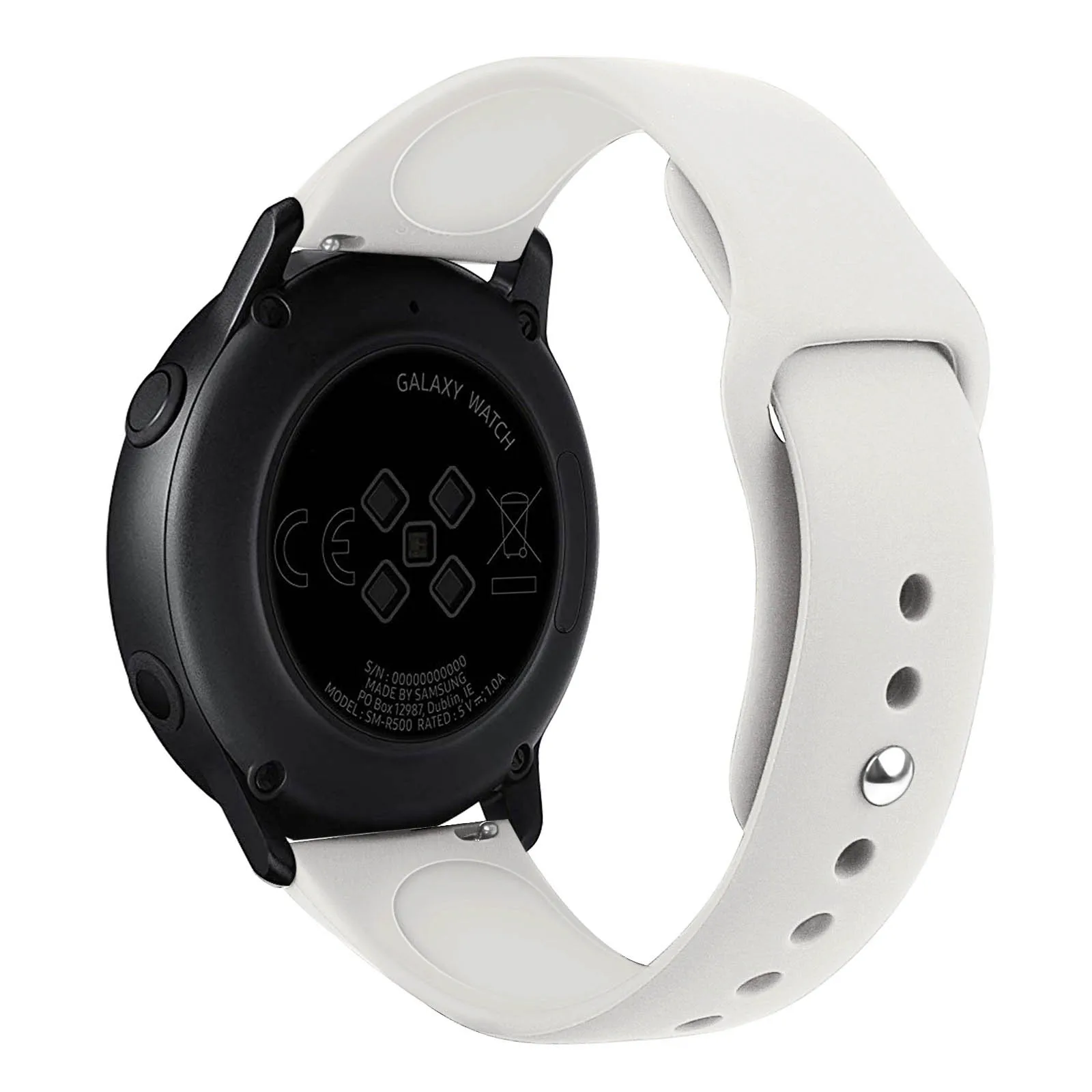 apricot Классический силиконовый ремешок Frontier для samsung Galaxy Watch, активный браслет для samsung gear S2, аксессуары для наручных часов - Цвет ремешка: apricot