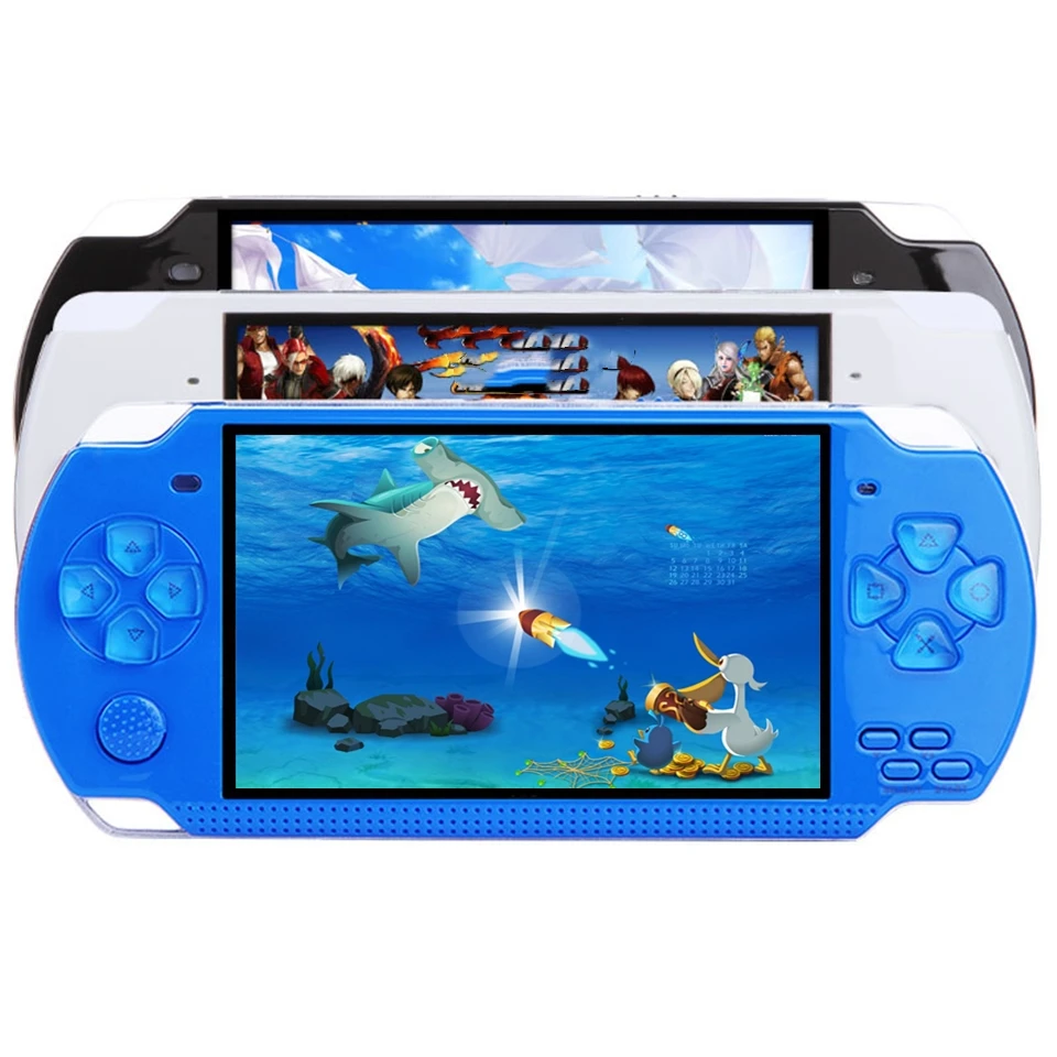 TSINGO X6 портативная игровая консоль 8 Гб 4,3 ''32Bit Встроенный 1000+ Детские футболки с принтами на тему классических игр ТВ Выход Портативный видео игровая приставка