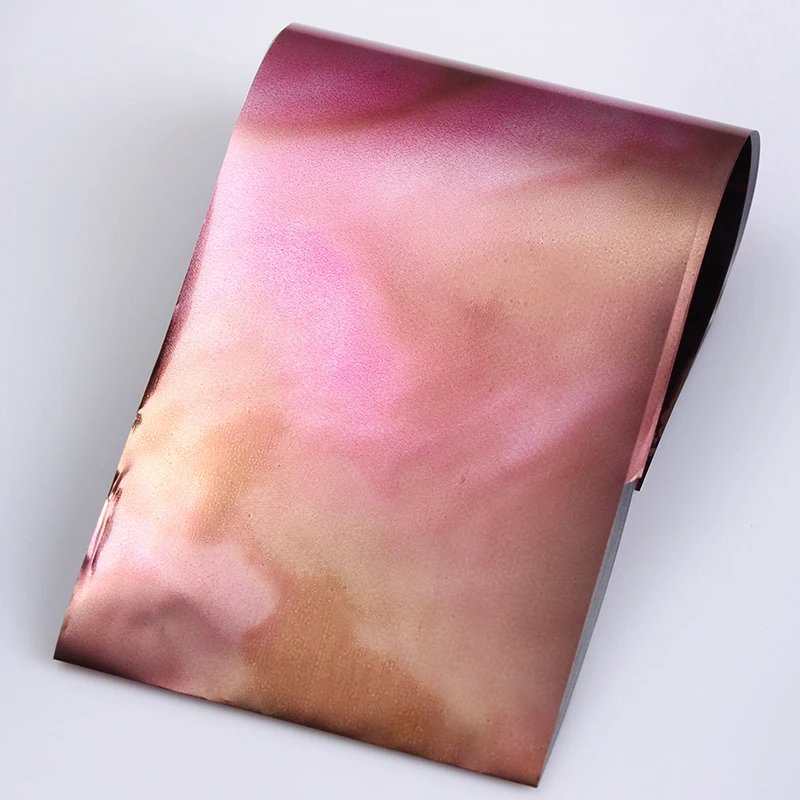 12 видов цветов/упаковка блестящее небо наклейки для ногтей 4*16 см переводные