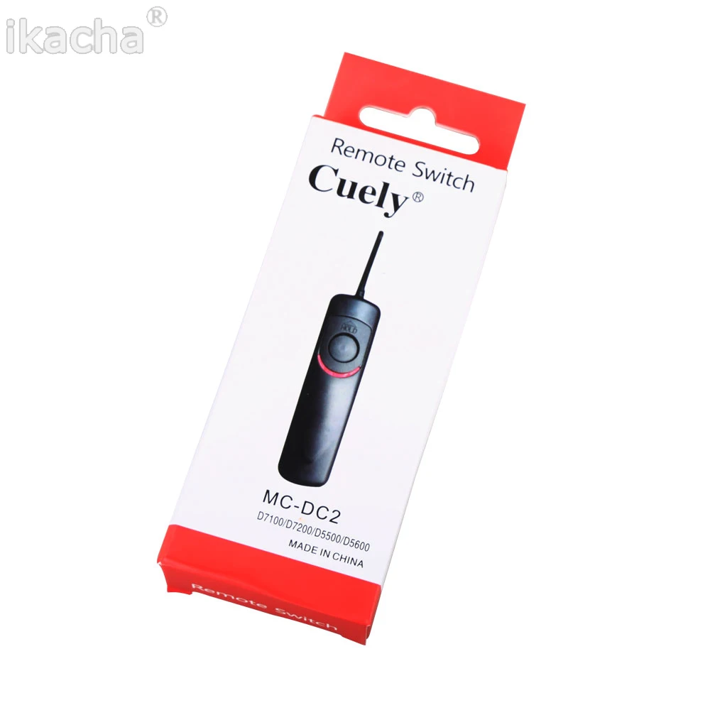 

5pcs MC-DC2 Remote Shutter Release Control Cord MC-DC2 for NIKON D90 D5000 D5100 D3100 DSLRS Camera Accessories High quanlity
